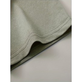 Men'S Stylish Lion Graphic T-Shirt - Brown with Golden Accent Design, Casual Summer Wear, Lightweight Polyester Fabric, Round Neck, Machine Washable, Casual Summer Top|Round Neck Shirt|Polyester Fabric