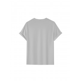 Men's Casual Short Sleeve T-Shirt with 