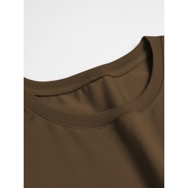 Men's Casual Short Sleeve T-Shirt with 