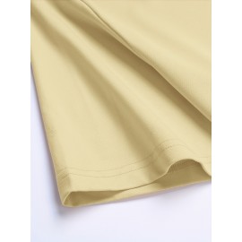 Men'S Vibrant Orange Graphic T-Shirt - 