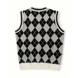 Casual Fashion Men's Knit Vest